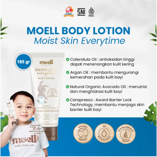 Moell Body Lotion Baby 185ml