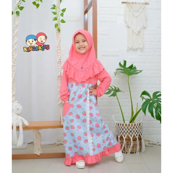 Raggakids Gamis Anak Tanpa Jilbab RG 51 - Gambar 4