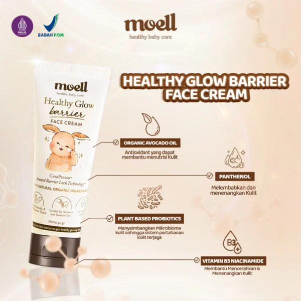 Moell Face Cream 40gr - Gambar 4