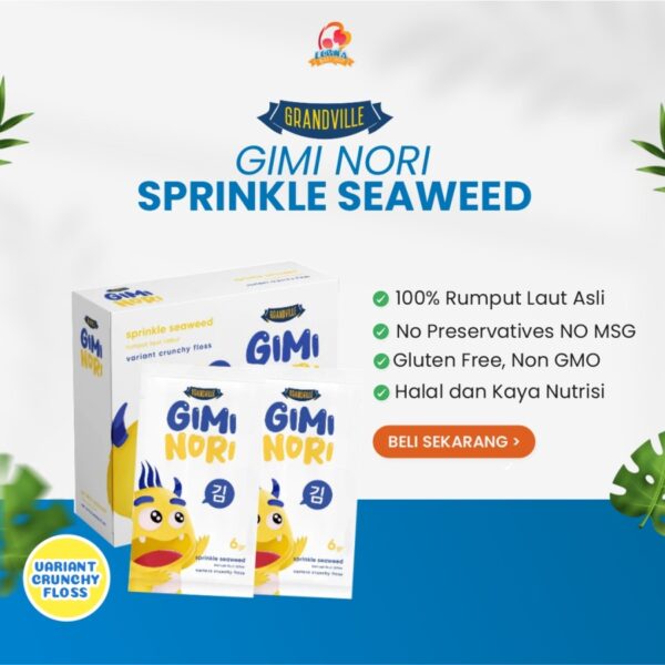 Grandville Gimi Nori Rumput Laut Original Tabur Floss Single Pack - Gambar 5