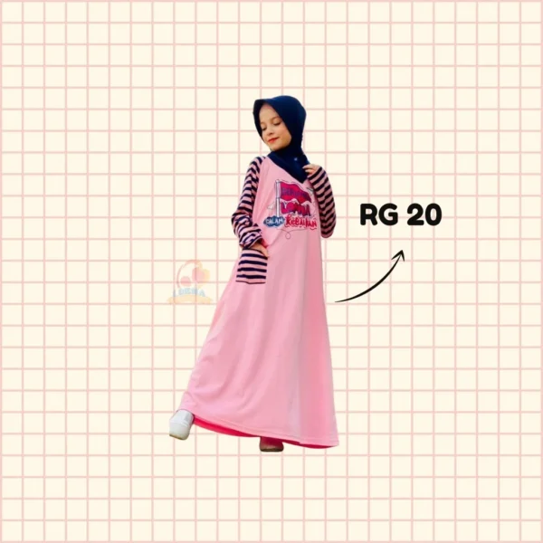 Raggakids Gamis Anak RG 20 - SIZE L