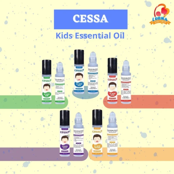 CESSA ESSENTIAL OIL FOR KIDS 2-8 Years - No More Bugs