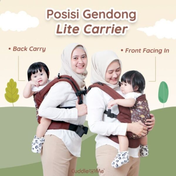 CuddleMe Lite Carrier Solid - Gambar 4