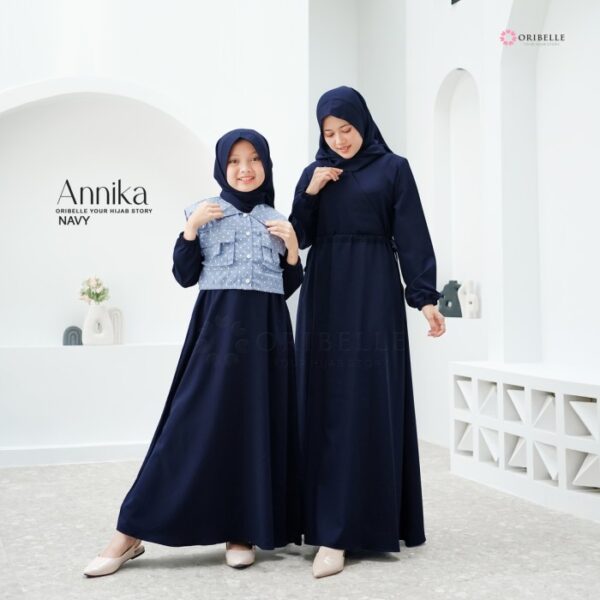 Gamis One Set Annika By Oribelle - Gambar 3