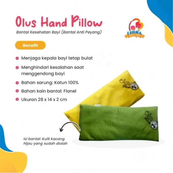 Olus Hand Pillow Bantal Lengan