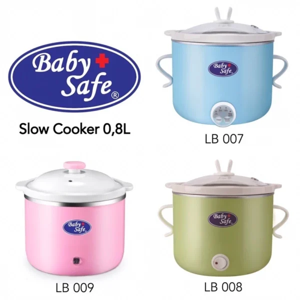 Baby Safe Slow Cooker Alat Masak Menghangatkan Makanan MPASI